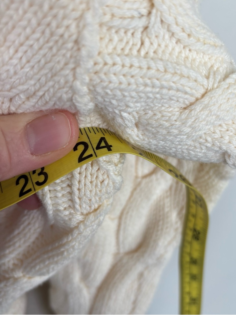 Free‎ People For The Love of Cables Cowl Neck Sweater Dress Size L - Picture 4 of 10